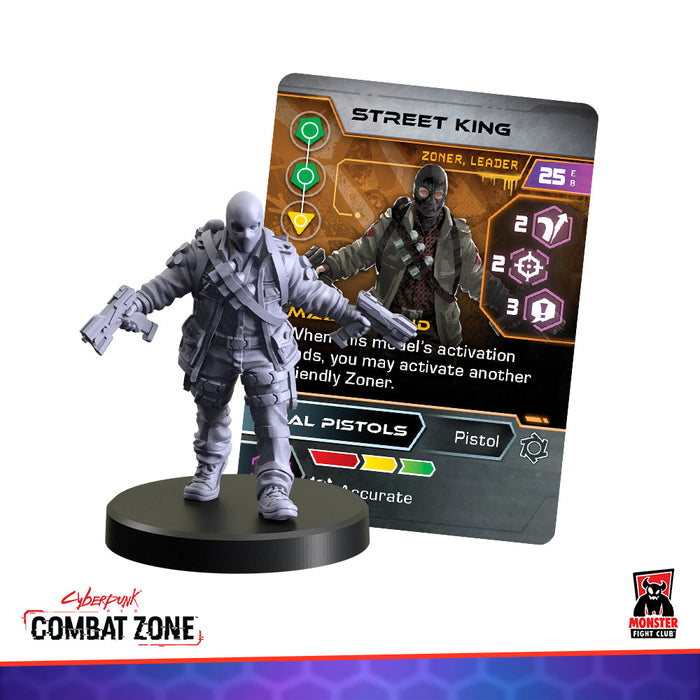 Monster Fight Club 45003 Cyberpunk Red Combat Zone Zoners Faction Starter Box (8826606715117)