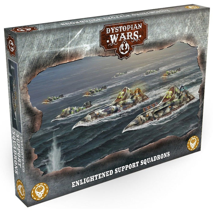 Warcradle DWA100004 Dystopian Wars: Enlightened Support Squadrons (8857500418285)