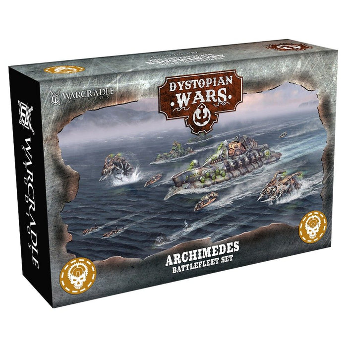 Warcradle DWA100009 Dystopian Wars: Archimedes Battlefleet Set (8857500483821)