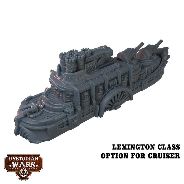 Warcradle DWA120001 Dystopian Wars: Constitution Battlefleet Set (8857500844269)