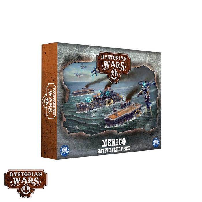 Warcradle DWA120006 Dystopian Wars: Mexico Battlefleet Set (8857501040877)