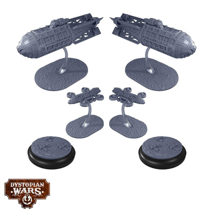 Warcradle DWA120012 Dystopian Wars: Union Aerial Squadrons (8857501303021)