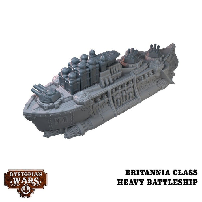 Warcradle DWA210000 Dystopian Wars: Crown Starter Set -  Faction Battlefleet (8857501401325)