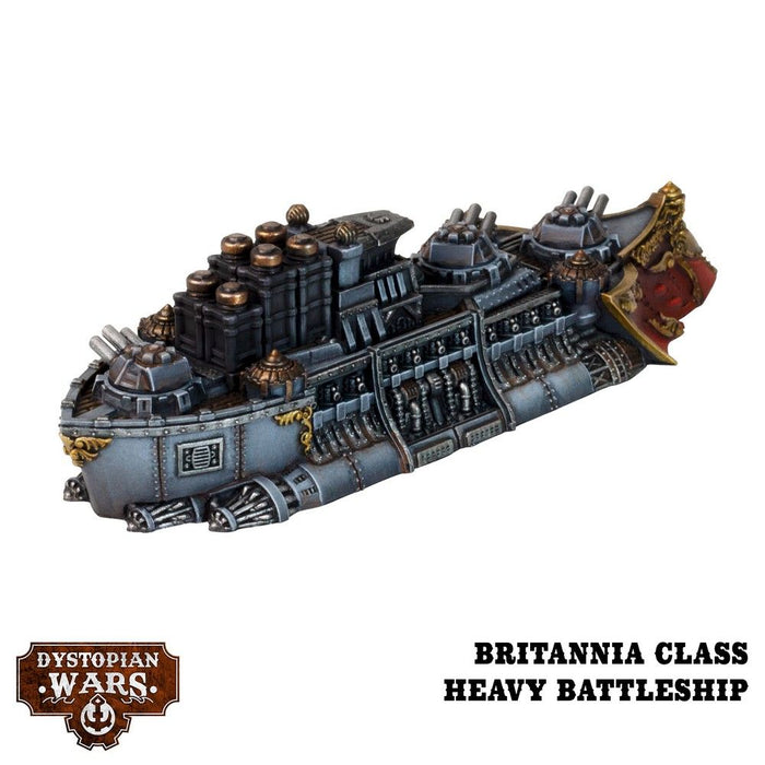 Warcradle DWA210001 Dystopian Wars: Britannia Battlefleet Set (8857501434093)