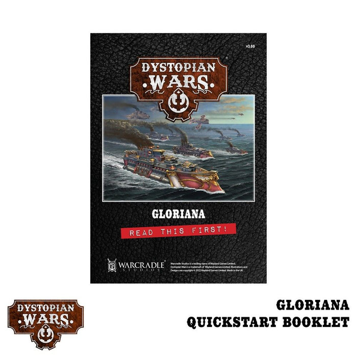 Warcradle DWA210012 Dystopian Wars: Gloriana Battlefleet Set (8857501827309)