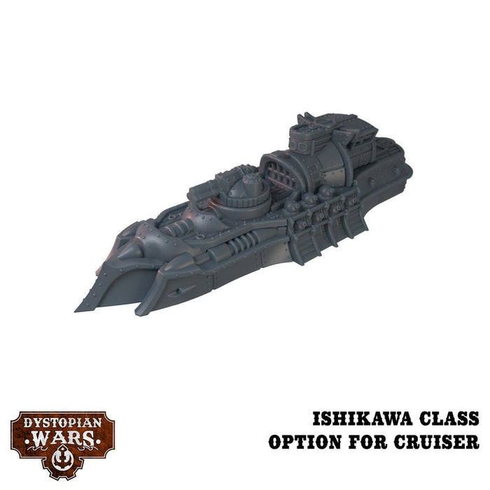 Warcradle DWA220005 Dystopian Wars: Kongo Battlefleet Set