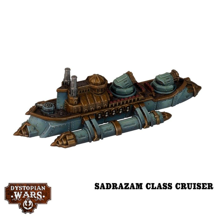 Warcradle DWA240000 Dystopian Wars: Sultanate Starter Set -  Faction Battlefleet (8857502679277)