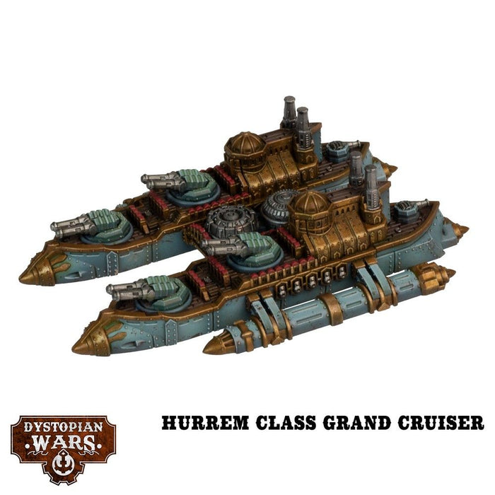 Warcradle DWA240000 Dystopian Wars: Sultanate Starter Set -  Faction Battlefleet (8857502679277)