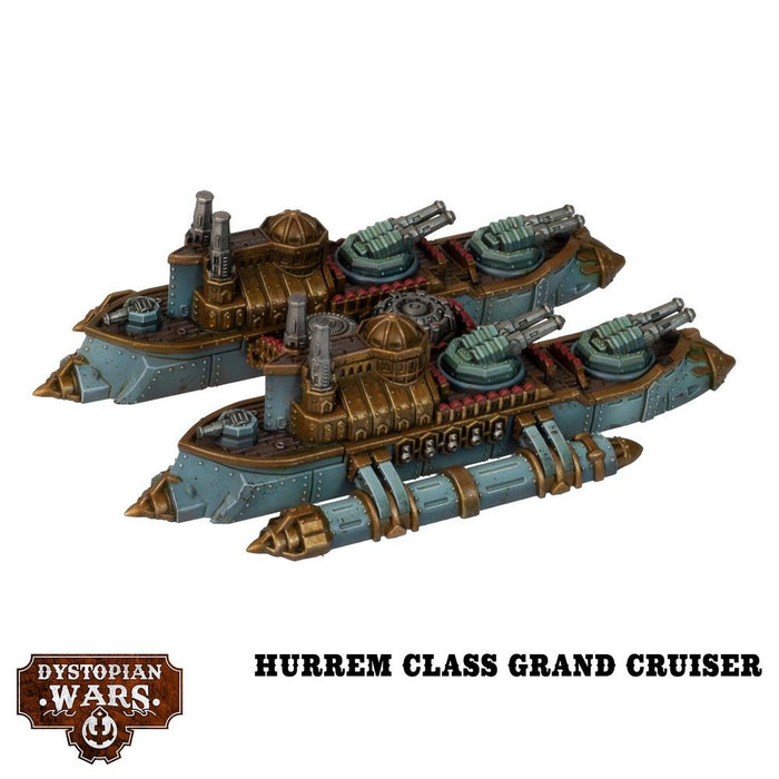 Warcradle DWA240000 Dystopian Wars: Sultanate Starter Set -  Faction Battlefleet (8857502679277)