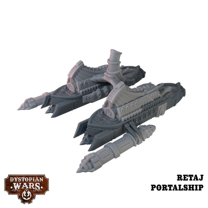 Warcradle DWA240010 Dystopian Wars: Retaj Battlefleet Set (8857502908653)