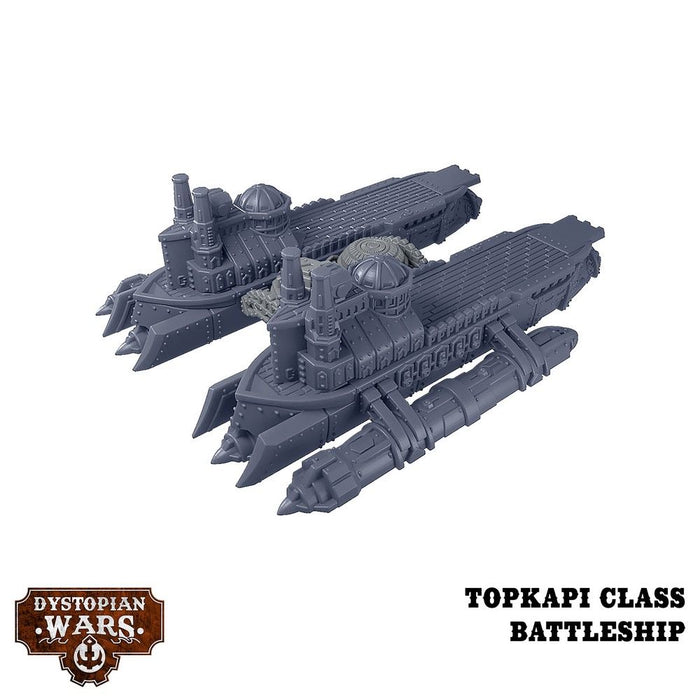 Warcradle DWA240011 Dystopian Wars: Topkapi Battlefleet Set (8857502941421)