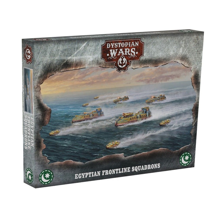 Warcradle DWA240015 Dystopian Wars: Egyptian Frontline Squadrons (8857503072493)