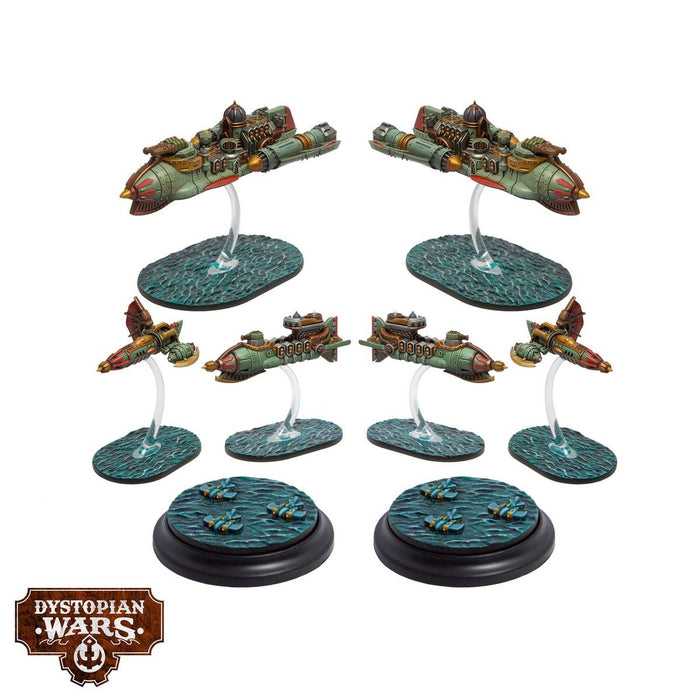 Warcradle DWA240016 Dystopian Wars: Sultanate Aerial Squadrons (8857503105261)