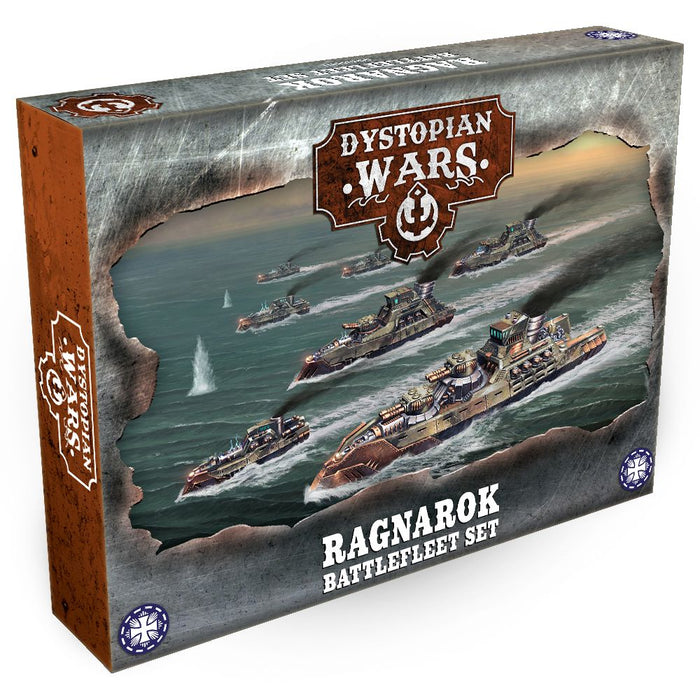 Warcradle DWA250011 Dystopian Wars: Ragnarok Battlefleet Set (8857503432941)