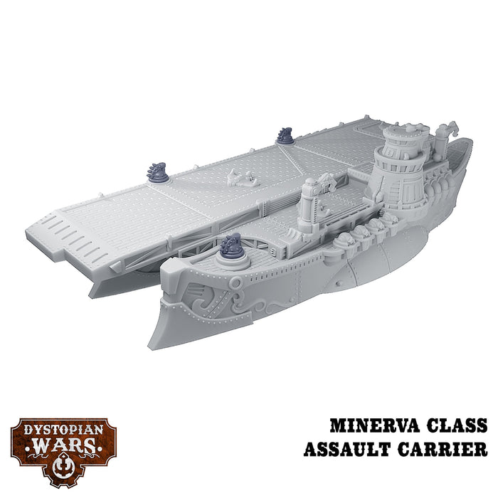 Warcradle DWA260009 Dystopian Wars: Minerva Battlefleet Set (8857503989997)