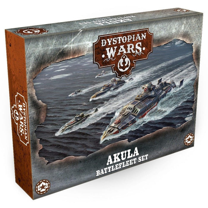 Warcradle DWA270005 Dystopian Wars: Akula Battlefleet Set (8857504415981)