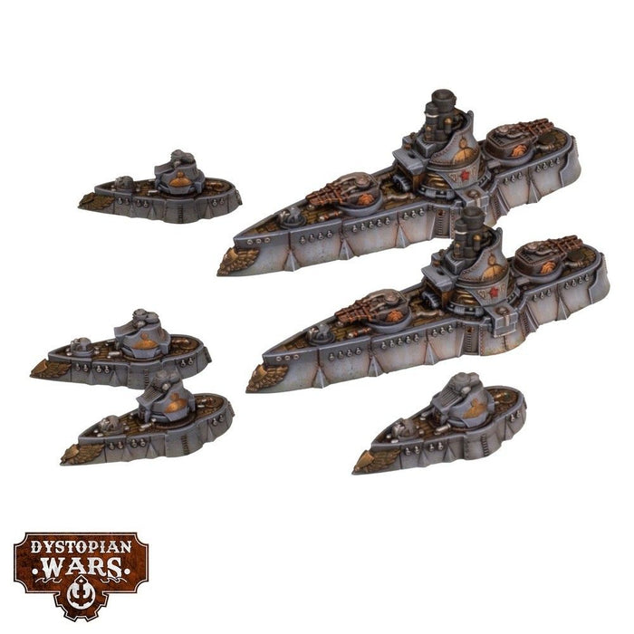 Warcradle DWA270007 Dystopian Wars: Commonwealth Frontline Squadrons (8857504481517)