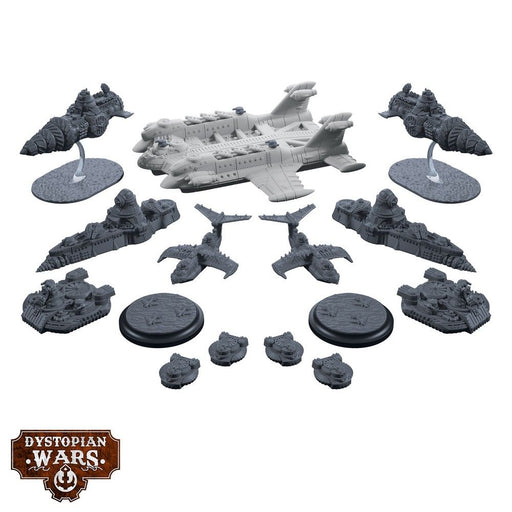 Warcradle DWA270011 Dystopian Wars: Alexayev Battlefleet Set (8857504710893)