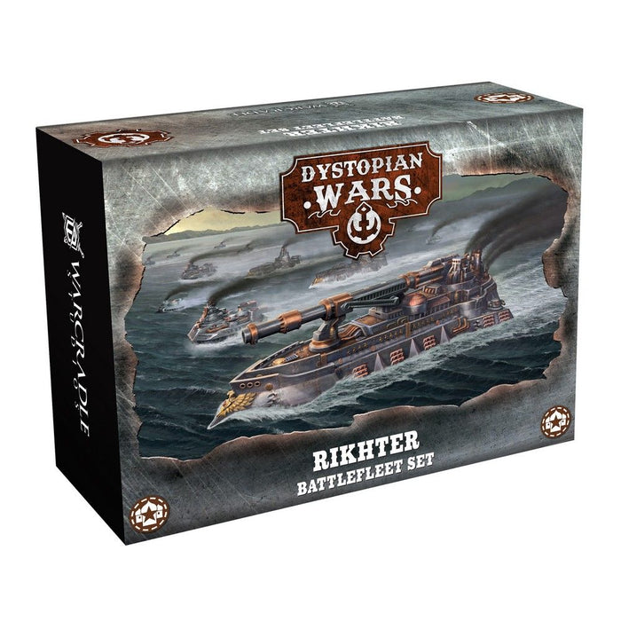 Warcradle DWA270013 Dystopian Wars: Rikhter Battlefleet Set (8857504776429)