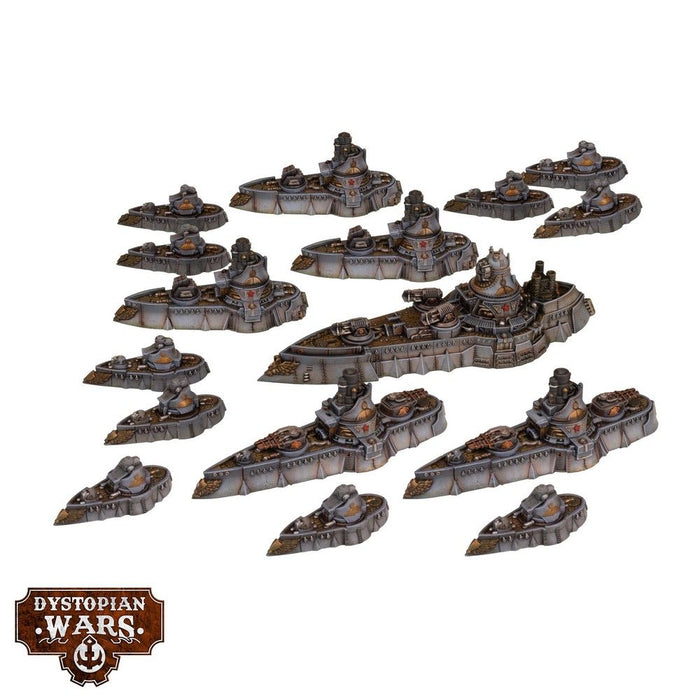 Warcradle DWA990005 Dystopian Wars: Hunt for the Prometheus - Two Player Starter Set - English (8857504874733)