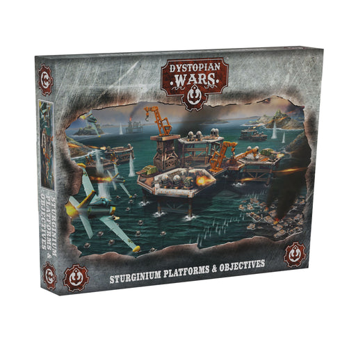 Warcradle DWA990027 Dystopian Wars: Sturginium Platforms & Objectives Set (8857505005805)