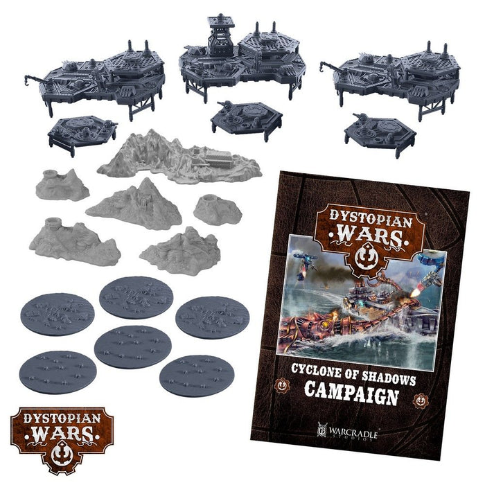 Warcradle DWA990028 Dystopian Wars: Cyclone of Shadows Campaign Set (8857505038573)