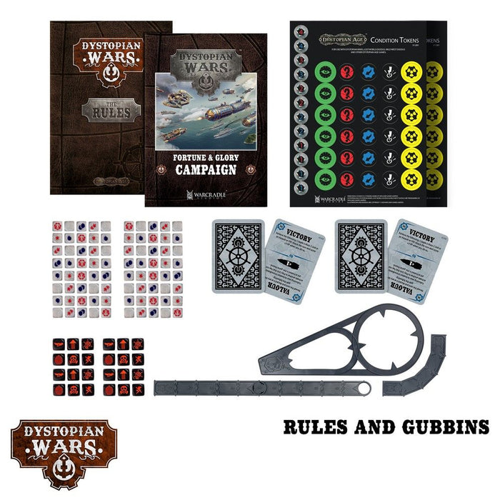 Warcradle DWA990034 Dystopian Wars: Fortune and Glory Two Player Starter Set (8857505202413)