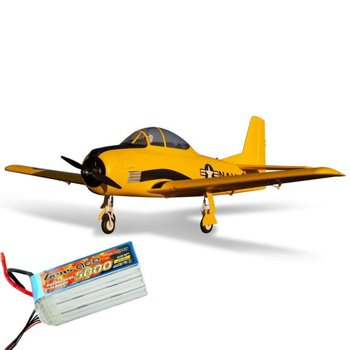 Eflite EFL013550 Carbon-Z T-28 Trojan 2.0m with Smart BNF Basic plus Gens ace 5000mah 22.2V 45C 6S1P EC5 Plug (8374144434413)