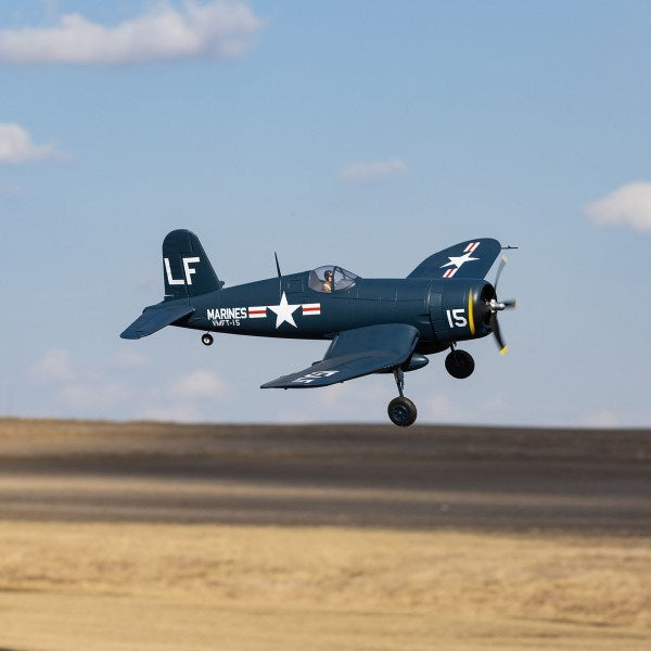 E-flite EFL18550 F4U-4 Corsair 1.2m BNF Basic w/AS3X and SAFE Select (8324337991917)