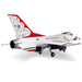 E-flite EFL87950 F-16 Thunderbirds 80mm EDF BNF Basic w/AS3X and SAFE Select - Hobby City NZ