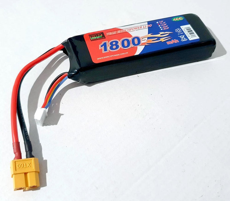 Enrich Power LP3S-1800 Li-Po 11.1v 1800mAh 40C XT60 - Hobby City NZ (8452814209261)