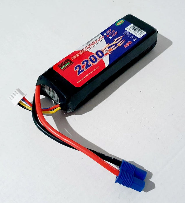 Enrich Power LP4S-2700EC Li-Po 14.8v 2700mAh 40C EC3 - Hobby City NZ (8452814766317)