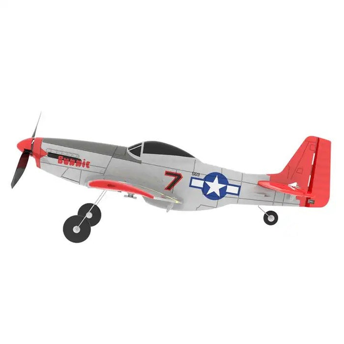 RC Plane - Ready To Fly - WWII P51 Mustang 400mm With 4Ch Remote and Gyro (8715252269293)