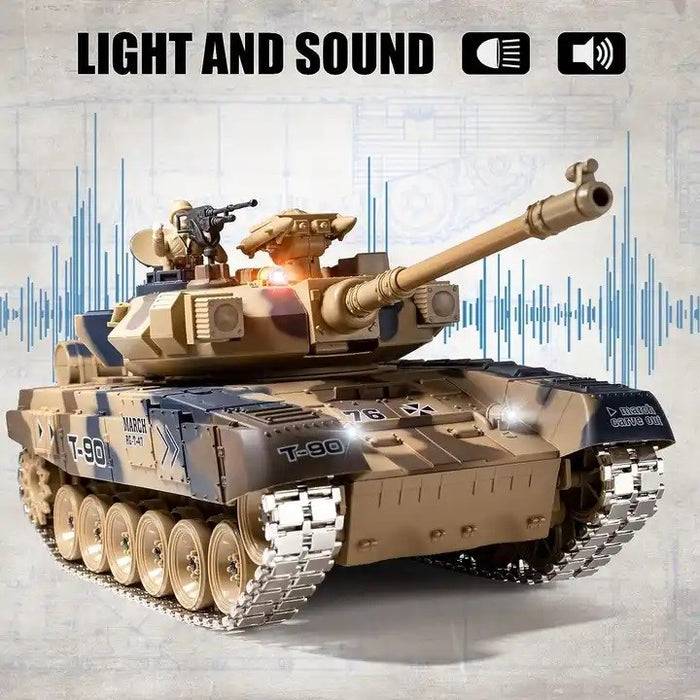 RC Battle Tank - Ready To Run - Russian T-90 1/18 RC Remote Included (8338404671725)