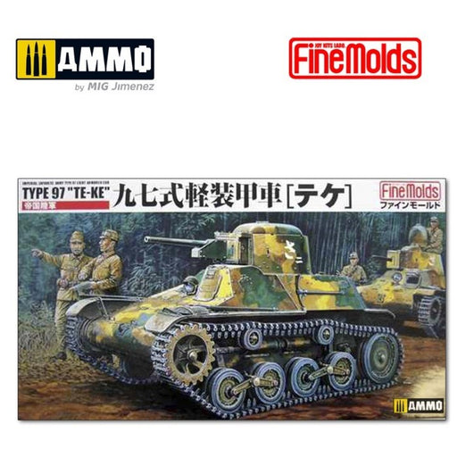 xFine Molds FMFM10 1/35 IJA Type 97 Light Armored Car "Te-Ke" - Hobby City NZ