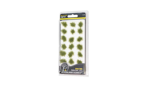 Woodland Scenics FS771 Medium Green Grass Tufts (8807599145197)