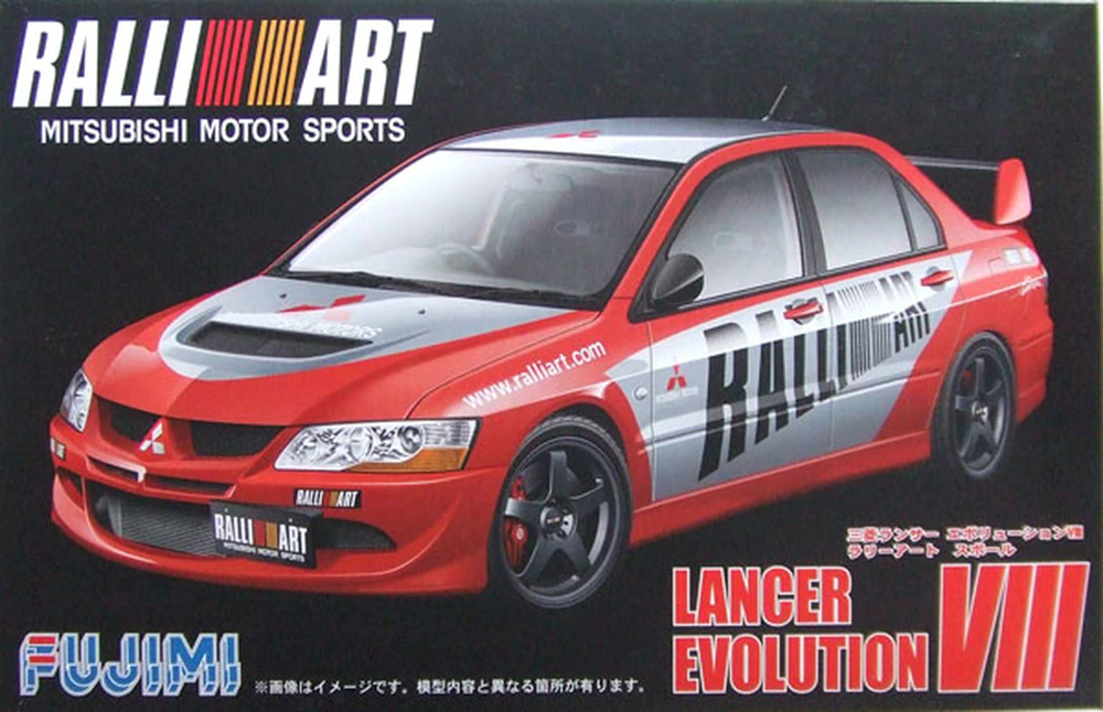 Fujimi 038179 1/24 Lancer Evo VIII Ralliart (8324653056237)