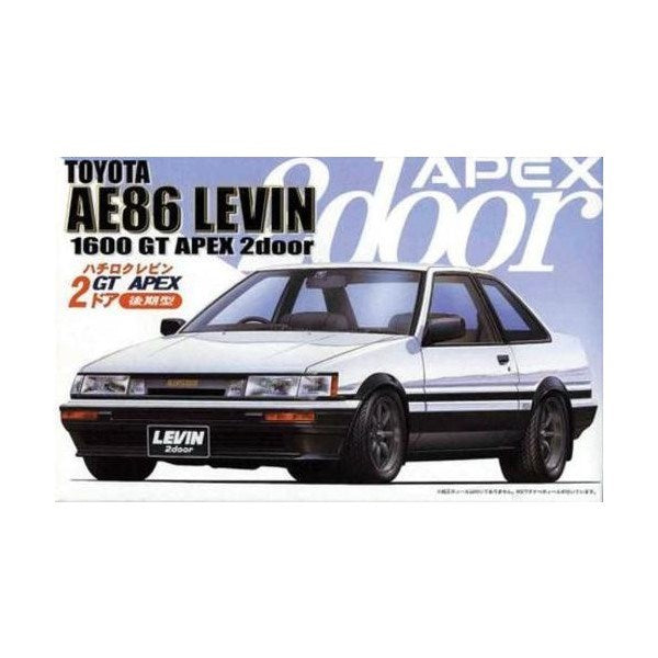 Fujimi 046495 1/24 '85 Toyota AE86 Levin 1600 GT APEX 2-Door (8324814373101)