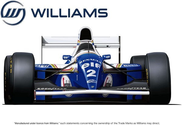 Fujimi 092126 1/20 Williams FW16 Renault (San Marino GP/Brazilian GP/Pacific GP) - Hobby City NZ (7605914599661)