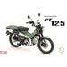 Fujimi 141954 1/12 Honda CT125 Hunter Cub Snap Kit - Pearl Organic Green - Hobby City NZ (8120420401389)