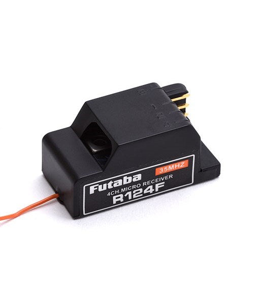 Futaba 124F40 RX MICRO R124F 4CH 40FM NO XTAL (767695487025)