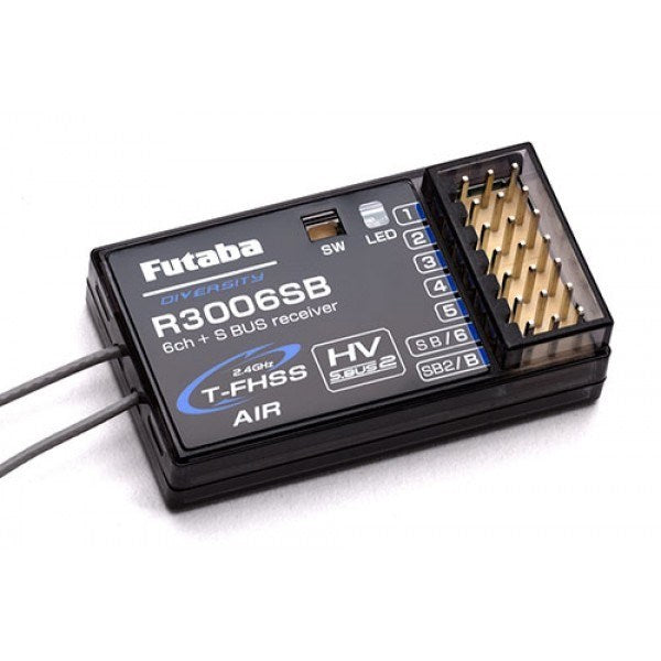 Futaba 3006SB 6K RECEIVER R3006SB 2.4GHz 1-6CH - Hobby City NZ (8278057255149)