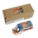 Gens Ace GA0800-3S45-JST 800mAh 3S 11.1v Lipo Battery 58x30x23mm 70g JST Plug & XH Balance (8319037341933)