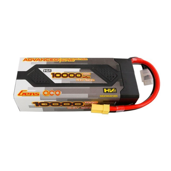 Gens Ace Advanced Series GA10000-4S100-HV-A 10000mAh 15.2V 4S2P 100C Hardcase HV LiPo w/EC5 Plug - Hobby City NZ (8180167016685)