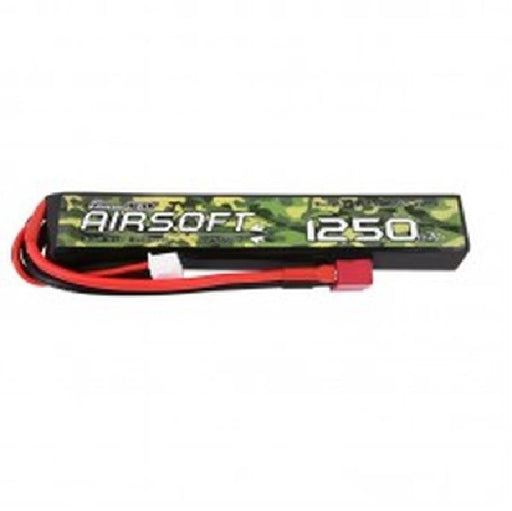 Gens Ace GA1350-3S25-AS 1350mAh 25C 3S 11.1v Airsoft Gun Lipo Battery (8338260394221)