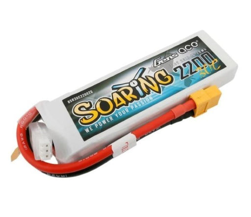 Gens Ace GA2200-2S30-S-XT60 2200mAh 2S 7.4v 30C with XT60 (8362983915757)