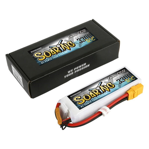 Gens Ace GA3300-4S30-S-EC5 Gens Ace 3300mAh 4S 14.8v 30C 137x43x26mm 328g EC5 Plug XH Balance Soaring Series (8180166557933)