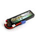 Gens Ace 5000mAh 3S1P 11.1V 60C LiPo w/EC5 Plug - Bashing Series (8255527551213)