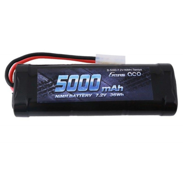 Gens Ace GA5000-7.2 Gens Ace 5000mAh 7.2v NiMh W/Tamiya Plug 142x48.5x25.5mm 424g (8347882324205)