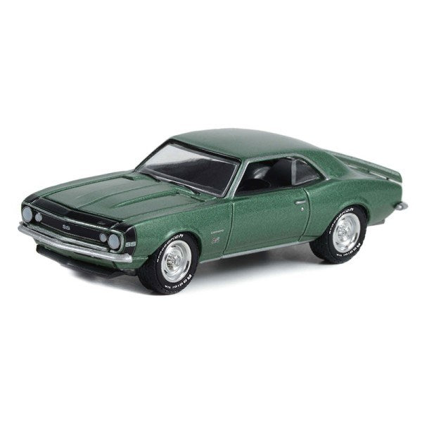 GreenLight 13320-A 1/64 1967 Chevrolet Camaro SS 369 (Mountain Green) (8126905024749)